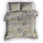 Satin D'or Dekbedovertrek Rocket Beige Lime-240x200/220 - Groen