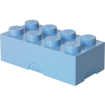 Lego broodtrommel Brick 8 junior 20 x 10 cm - Blauw