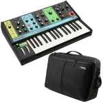Moog Grandmother + SR Case synthesizer