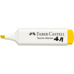 Faber Castell textielmarker 1 2 5 mm - Geel