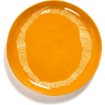 Serax Feast Bord Ø 22,5 cm - Sunny Yellow Swirl
