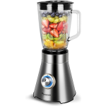 TurboTronic Tt-bg9 Blender Elektronisch - Met Glazen Blenderkan & Fruitfilter - 1.5 Liter - 1500w - Rvs