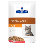 Hill's K/D Kidney Care Maaltijdzakjes - Kattenvoer - Zalm 12x85 g