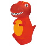 Moses nachtlamp Dino T rex met timer junior/oranje 16,5 cm - Rood