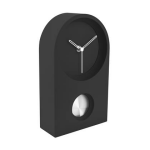 Karlsson Taut Tafel-/Wandklok - Zwart