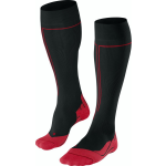 Falke Energizing W4 Compressiesok/Rood - Zwart