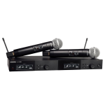 Shure SLXD24D/SM58-H56 dubbel draadloos microfoonsysteem