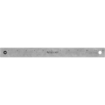 Westcott liniaal 30 cm RVS/kurk zilver - Silver