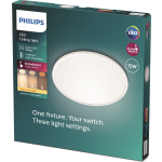 Philips Super Slim Plafondlamp - Wit