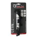 Cycle Tech Mini-fietspomp Leon Av/fv 23 Cm Zilver/zwart