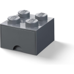 Lego Opbergdoos -blokje Met Lade, 5,7 Liter, - Polypropyleen - - Gris