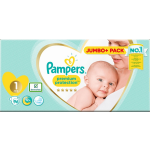 Pampers Premium Protection New Baby Maat 1 (Newborn) 2-5 Kg, 96 Luiers - Jumbo Pack