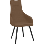 Vidaxl Fauteuil Stof - Bruin