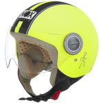 Nox Jet Helm N210 Fluo - Geel