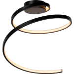 Lucide Maxence Plafondlamp Ø 46 cm - Zwart