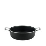 Alessi Kookpan Ø 24 cm / 3,4 L - Zwart