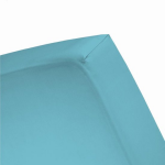 Damai Multiform Double Jersey Hoeslaken Turquoise-80/90 X 210/220 Cm - Blauw