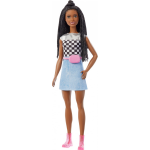 Barbie tienerpop Big City Big Dreams meisjes 30 cm/wit - Zwart