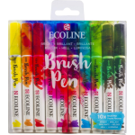 Talens brushpennen Ecoline heldere kleuren 10 stuks