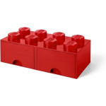 Lego ® Brick 8 Opberglade - Rood