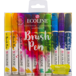 Talens brushpennen Ecoline Illustrator 10 stuks