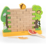 Viga Toys behendigheidsspel muur 22 x 16,5 cm hout 44 delig
