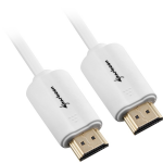 Sharkoon Cable HDMI 2.0 4K 1m - Cable HDMI - Wit