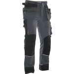 Jobman 2191 Trousers HP Stretch Werkbroek - Maat 44 - Grijs/ - Noir