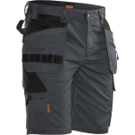 Jobman 2722 Shorts Holsterpockets Short - Maat 50 - Grijs/ - Zwart