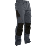 Jobman 2321 Service Trousers Werkbroek - Maat 46 - Grijs/ - Zwart