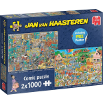 Jumbo Puz Jan Van Haasteren Plaat Okt 2x 1000 Stukjes