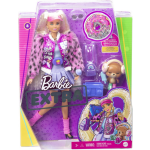 Barbie tienerpop Extra meisjes 30 cm/paars 12 delig - Roze