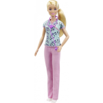 Barbie tienerpop verpleegster meisjes 2 delig - Roze