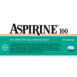 Aspirine 100mg