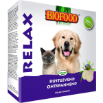 Biofood Gistsnoepjes Relax Hond/Kat - Hondensnacks - Naturel 100 stuks