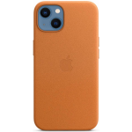 Apple iPhone 13 Back Cover met MagSafe Leerbruin - Oro