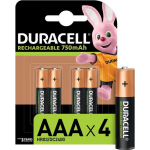 Duracell Oplaadbare Batterijen AAA Minipenlite 15volt 750mah