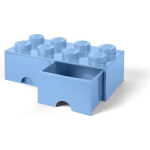 Lego ® Brick 8 Opberglade - Blauw