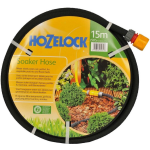 Hozelock Poreuze Slang 12,5 mm 15m - Negro