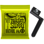 Ernie Ball 2221 Regular Slinky 10-46 & Fazley SW01 snaarwinder