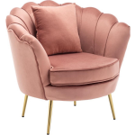 Lizzely Garden & Living Fauteuil Zitbank 1 Persoons Belle Oud Bankje (Voorbestelling) - Roze