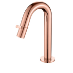 Best Design Lyon Baldini toiletkraan keramisch binnenwerk 21cm rose mat goud 4009390 - Roze