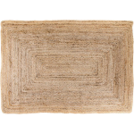 House Nordic Landelijk vloerkleed ''Bombay'' van gevlochten natuurlijk jute - 240x180 cm - Bruin