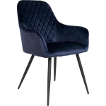 House Nordic Moderne eetkamerstoel in het "Harbo" L65xB57xH87 CM - Blauw