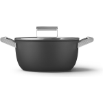 SMEG Kookpan 24 cm - Zwart