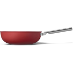 SMEG Wokpan 30 cm - Rood