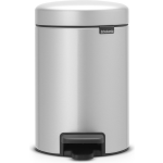 Brabantia Newicon Pedaalemmer 3 L - Metallic Grey - Grijs