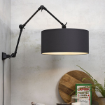 It's about RoMi Amsterdam Wandlamp - Zwart