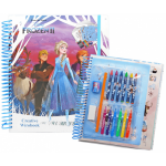 Disney kleurboek meisjes papier blauw/wit 16 delig
