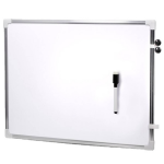 Magnetisch Whiteboard Met Marker Met Wisser 60 X 40 Cm - Kantoorbenodigdheden - Schoolborden